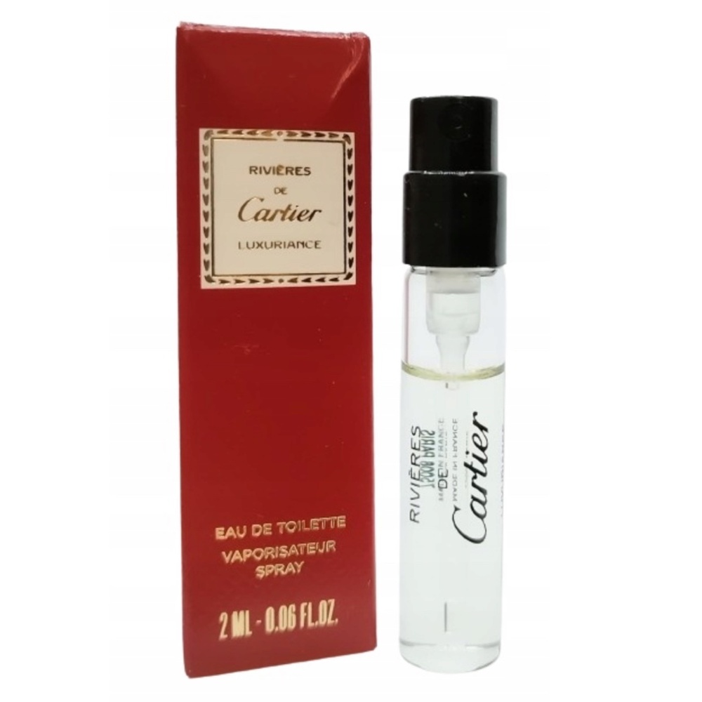 ❤️ 4 for $25 Rivieres de Cartier Luxuriance Travel Mini Vial NEW IN BOX